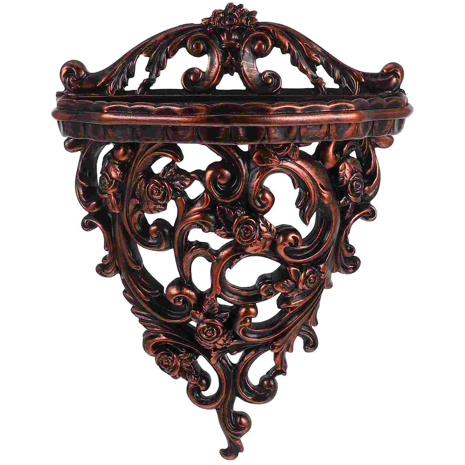 Display Stand Wall Hanging Living Room Decorations Decorate Floating Phone Shelves Resin Vintage Shelf Home Wall-mounted Rack