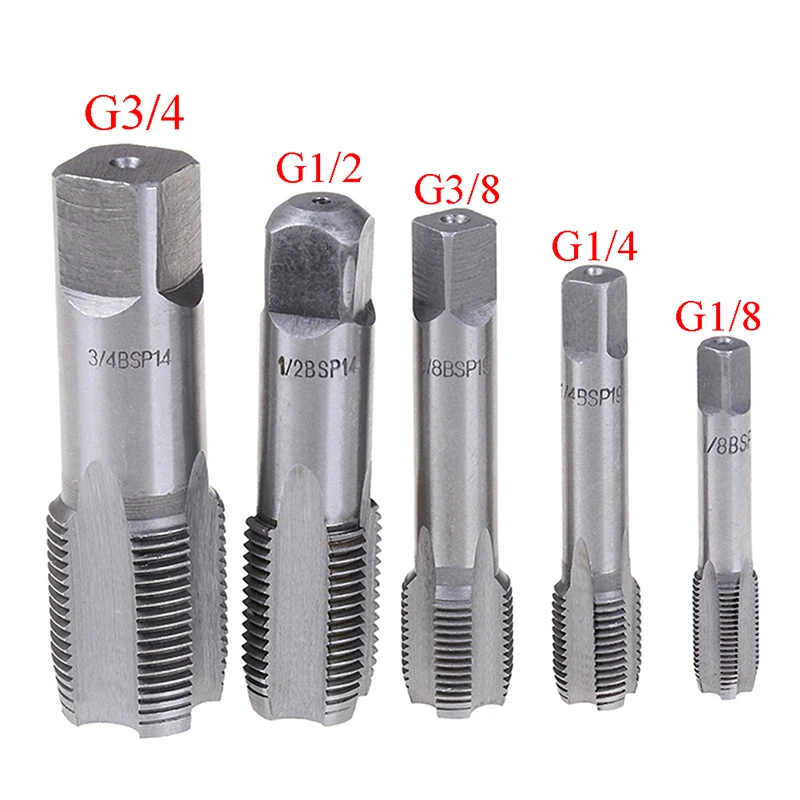 

G1/8 1/4 HSS Taper Pipe Tap NPT Metal Screw Thread Cutting Tools