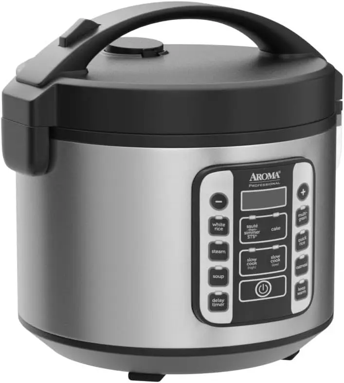 Professional 20-Cup (Cooked) / 5Qt. Digital Rice Cooker, Steamer, and Slow Cooker Pot with 10 Smart Cooking Modes 4