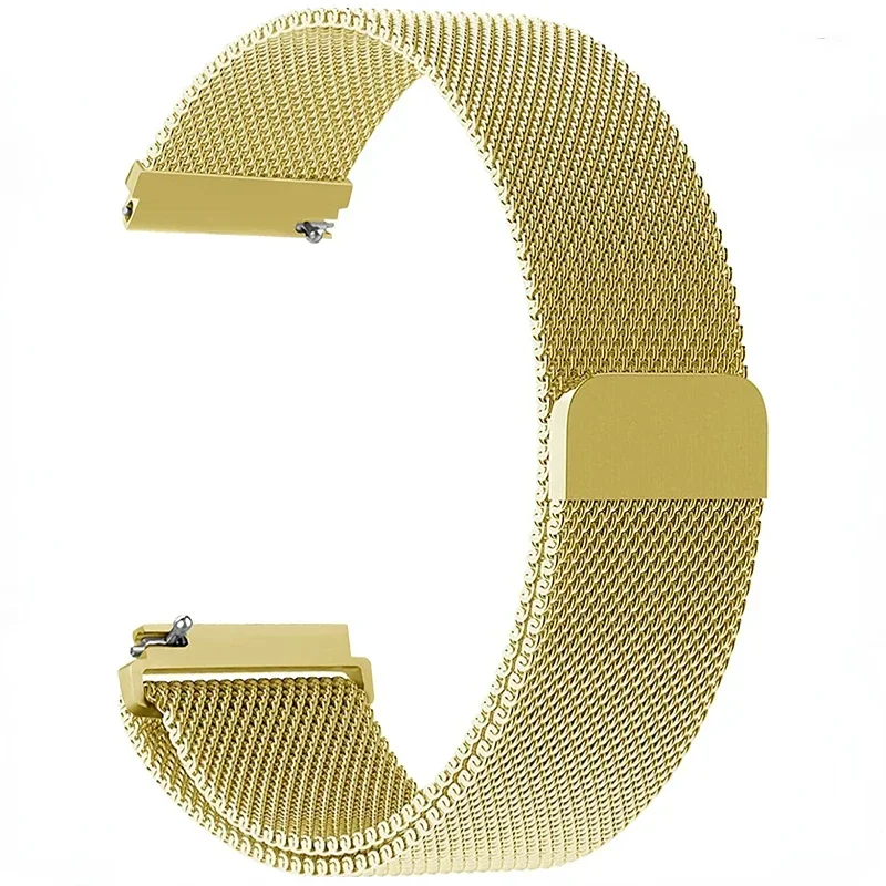 Elegant 22mm Milanese Magnetic Replacement Strap Bracelet
