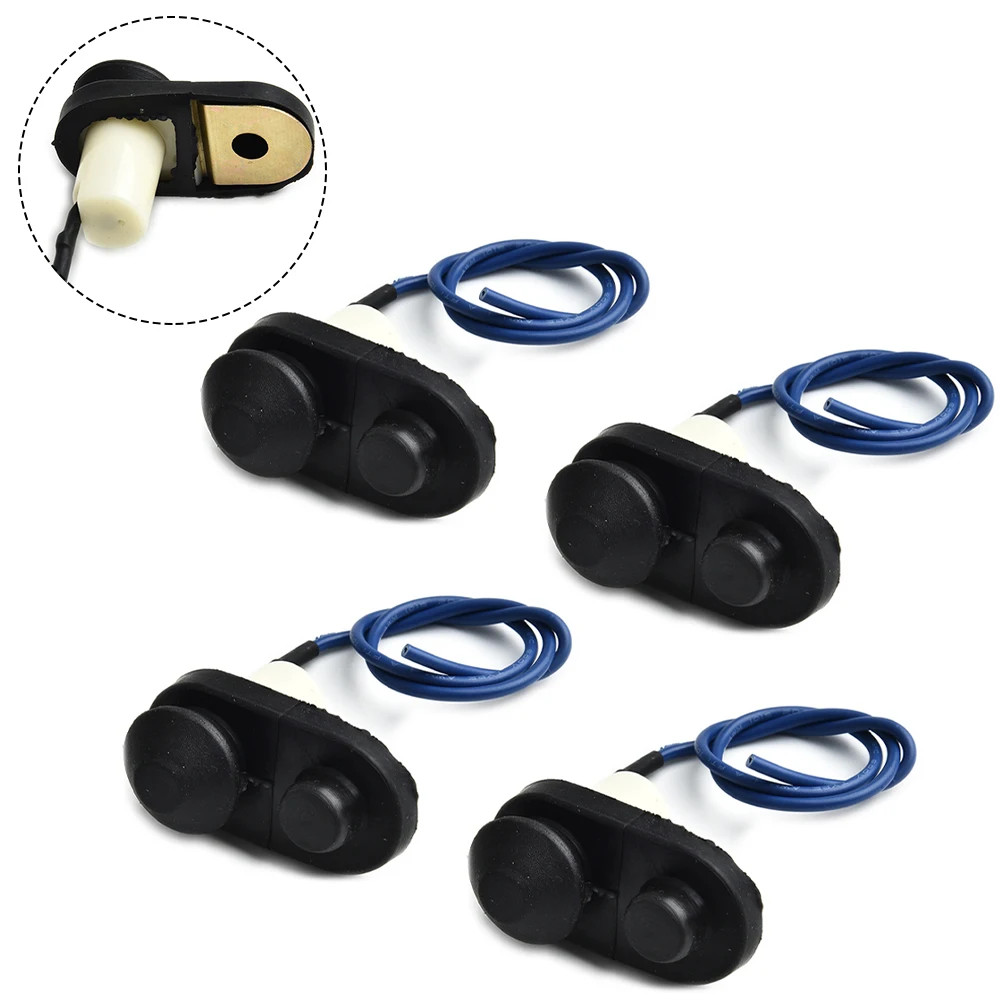 

4x Car Door Light Switch Button Used To Identify Whether The Door Is Closed Door Light Switch Will Automatically Open The Alarm