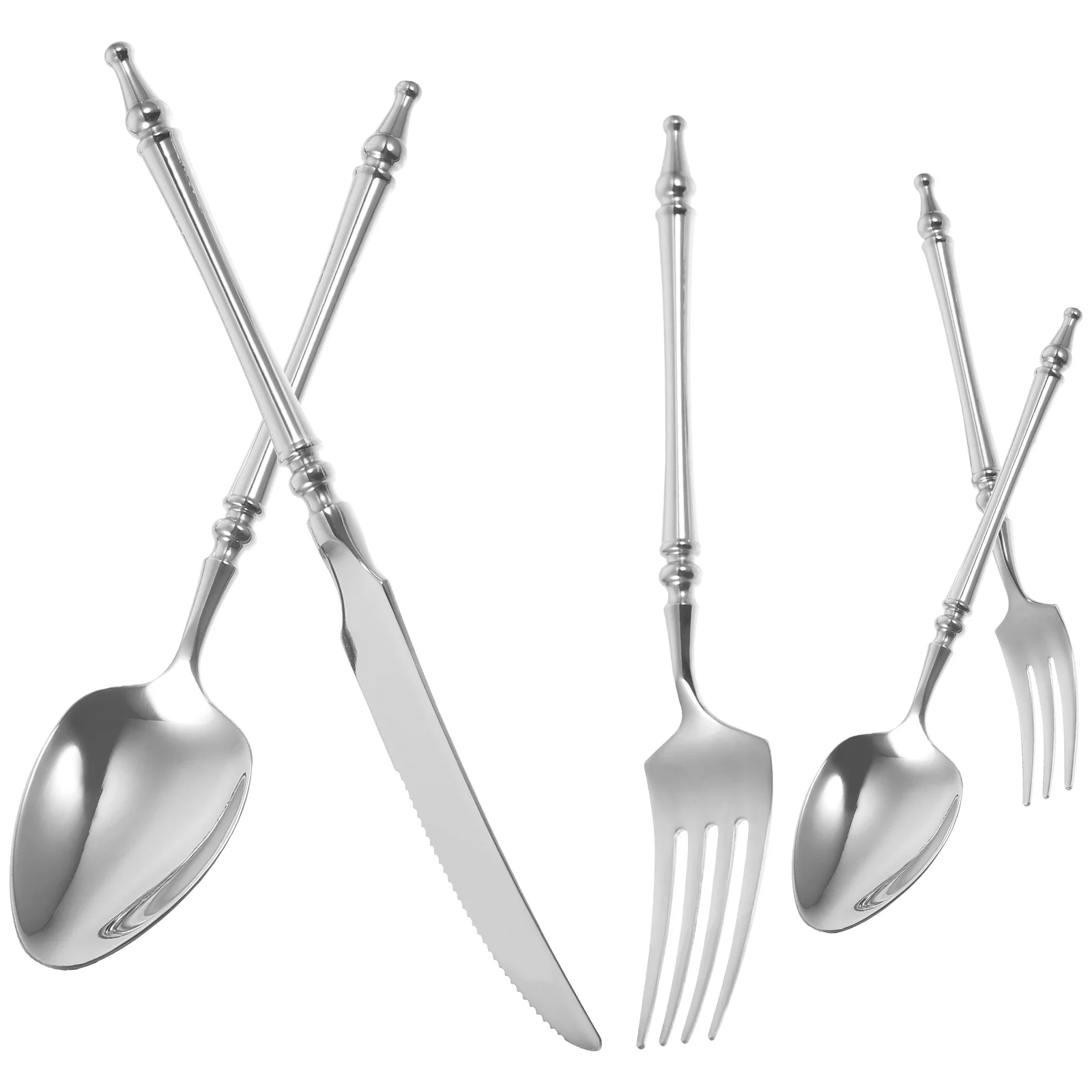 

Coffee Scoop Stainless Steel Cutlery Steak Tableware Spoon Kitchen Supplies Spoons and Forks Western Food Flatware