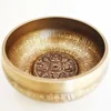 12CM Nepal Handmade Singing Bowls Set, Buddha Mantra Design, Tibetan Sound Bowl for Yoga and Meditation 5