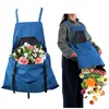 Outdoor Picking Large Pocket Apron Gardening Quick Release Harvest Apron Backpack Tool Apron Picking Bag 1