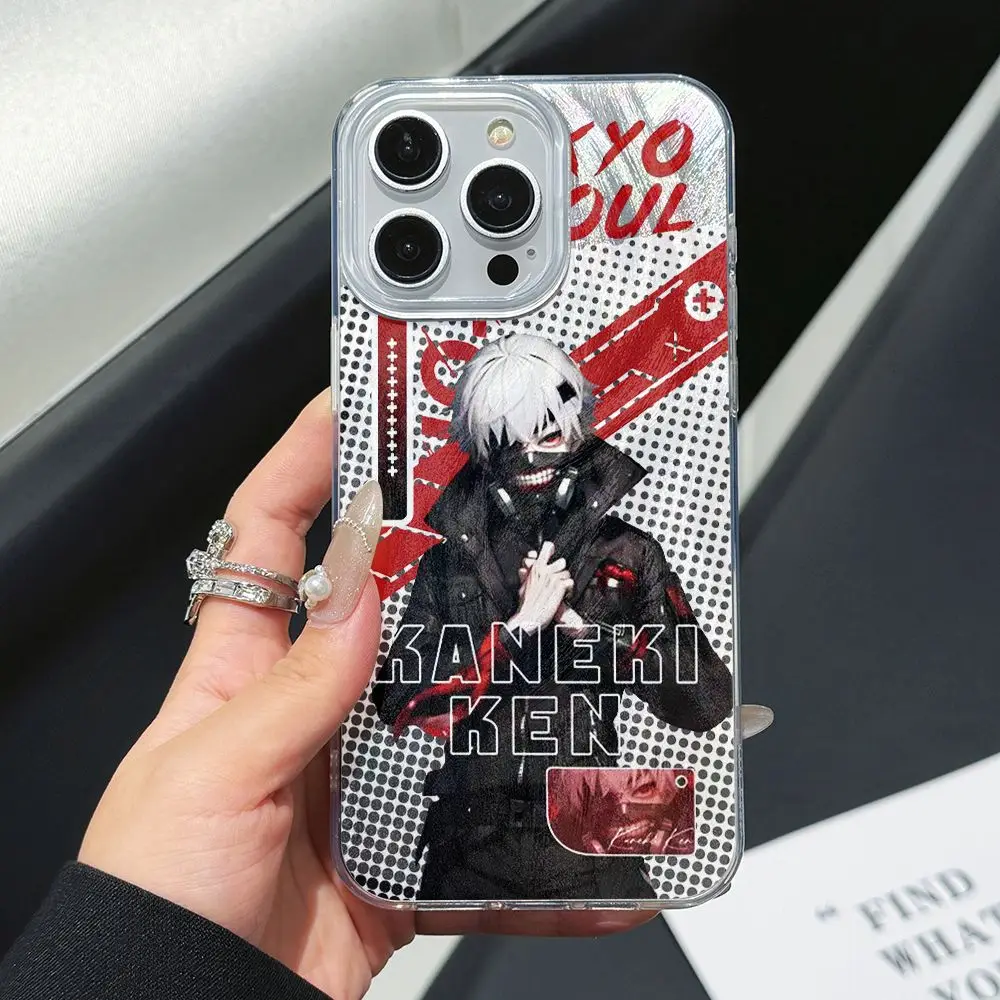 Anime Tokyo Ghoul Feather Texture Hard Phone Case