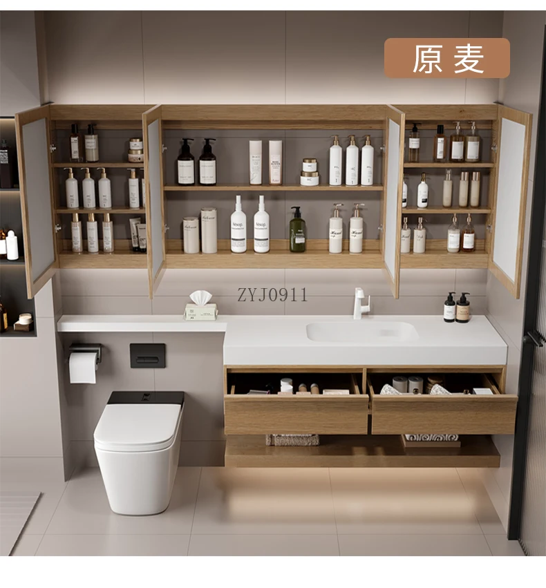 Multifunction Home Furniture Narrow Bathroom Cabinet Salon Station Multipurpose Kitchen Luxury Storage Wall Shelf Open Cabinets