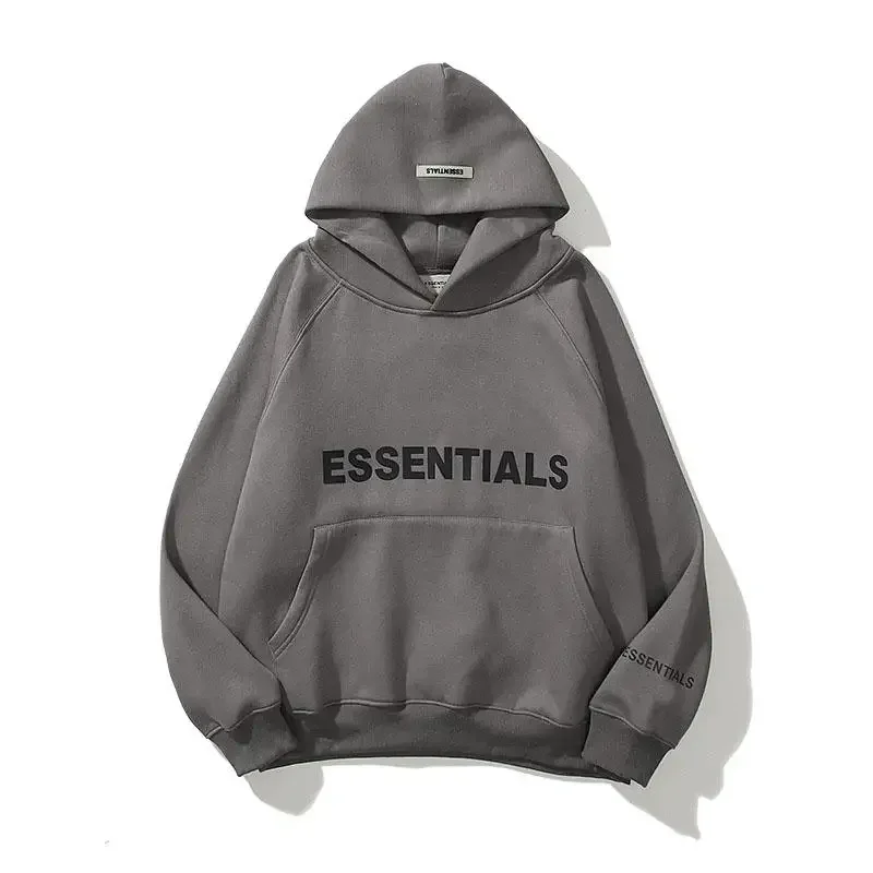 

ESSENTIALS Hoodie Autumn Men Women Oversize Best-Quality Sweatshirts Kanye West Streets Hip Hop Streetwear Neutral Pullover