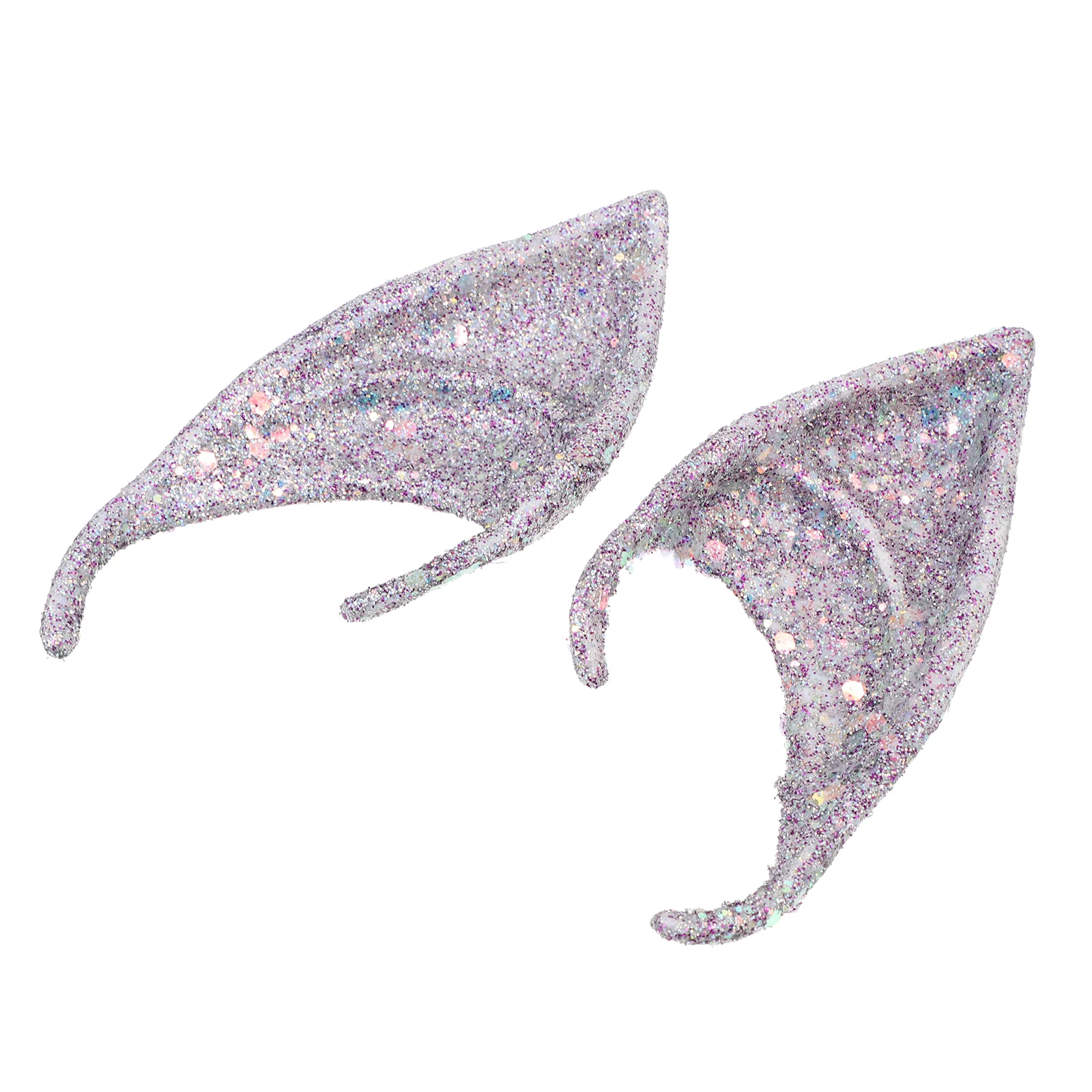 

1 Pair of Halloween Elf Ears Props Cosplay Party Fairy Elf Ears Latex Elf Ears