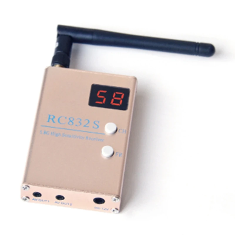 FPV RC832 RC832H ù ù ý, װ , A/V   ̺ , 5.8G, 48CH, 600MW, 5.8Ghz AV