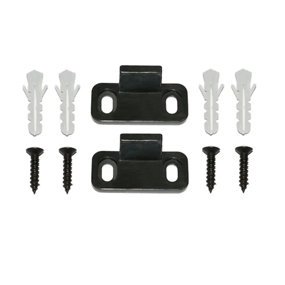 Sliding Barn Door Guide 2pcs Adjustable Stay Roller for Bottom of Sliding Door Silent