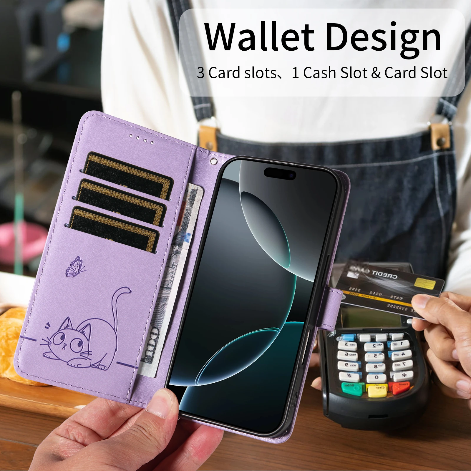 Leather Wallet Case