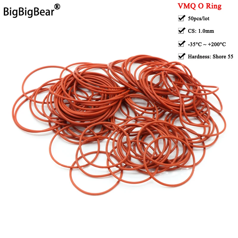 Silicone Ring Gaskets Ring Silicon Gaskets Ring Rubber Cs 1mm
