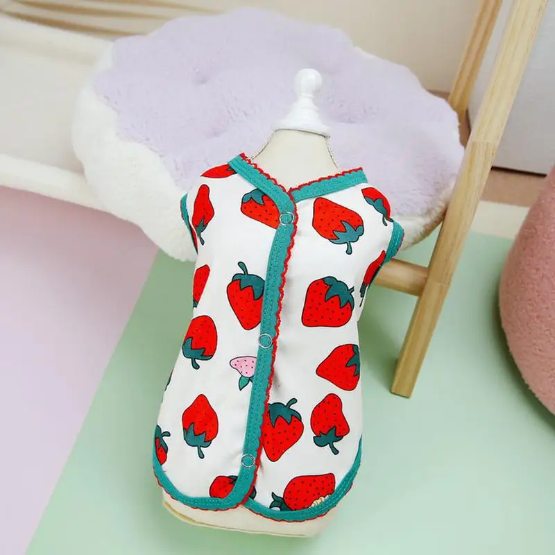 Pet Clothes Pet Clothes For Small Dogs Sleeveless Stylish Breathable Comfortable Cat Suit For Camping Beach Walking Training