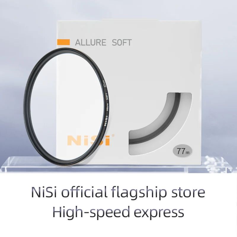 NiSi ALLURE SOFT Soft Mirror Obscure Mirror White Soft 67 72 82 77mm Portrait Photography Soft Filter Micro SLR Camera Filter 5