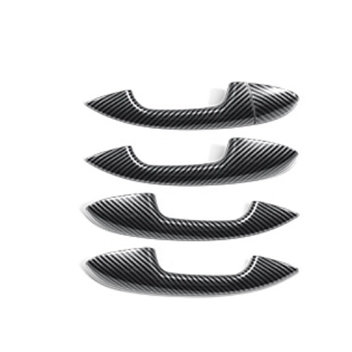 

4Pcs Exterior Door Handle Trim Cover Stickers for C/ E/GLC// //GLS/CLA/GLA-Class Carbon