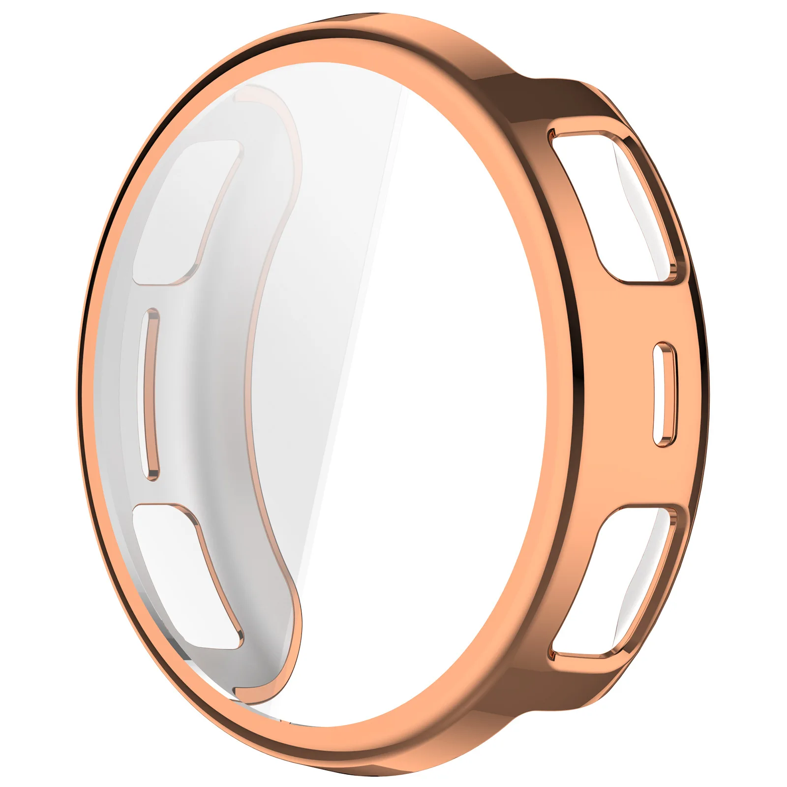 Premium Soft TPU Plated All-Around Protective Watch Shell