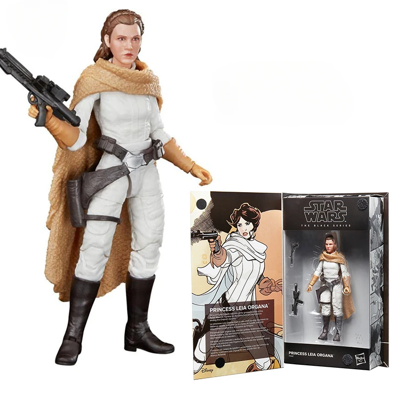 Sac Original 6 Pollici Star Wars The Black Series Princess Leia Organa Comic Action Figure Toys Regali Di Compleanno