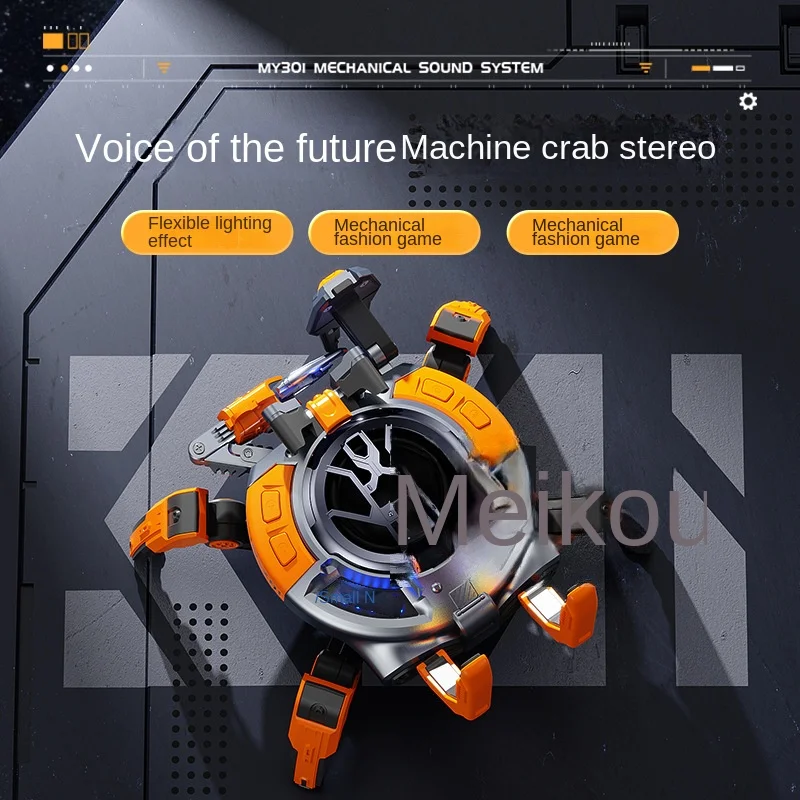 Creative Wireless Bluetooth Speaker Desktop Accessory Subwoofer Soundbox Gifts for Children Music Centre with TWS