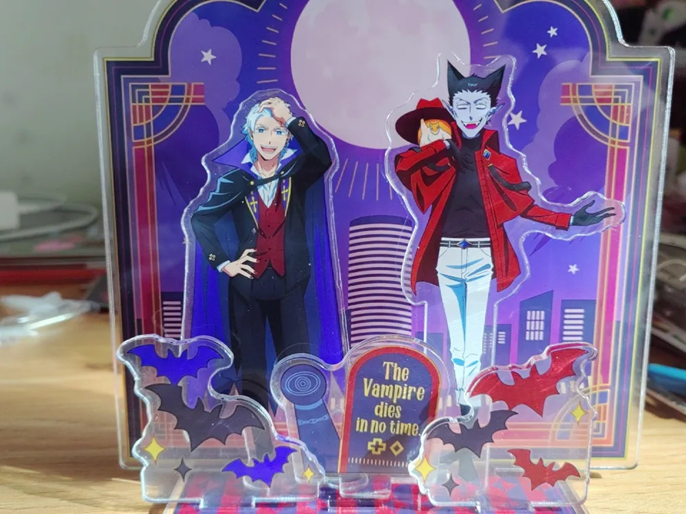 Kyuuketsuki Sugu Shinu The Vampire Dies in No Time Draluk Ronald Acrylic  Stand Display Figure Anime Cosplay Desktop Model Decor