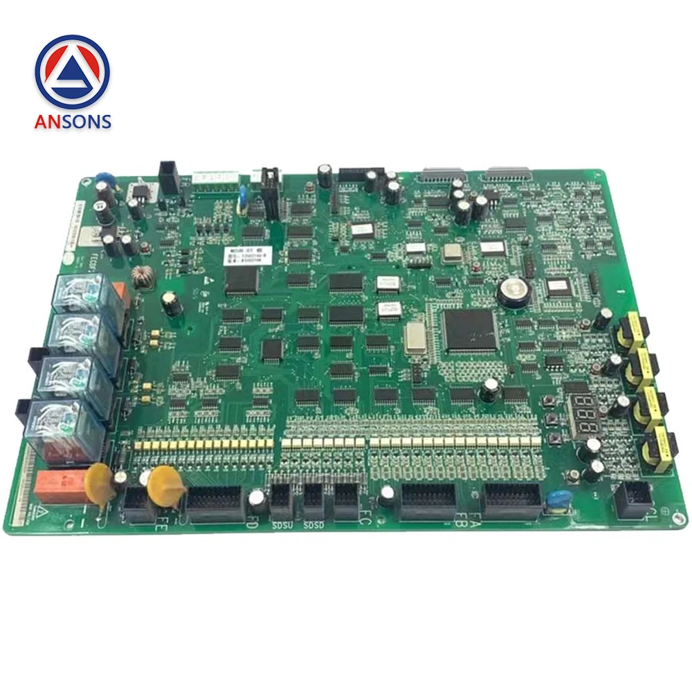 MCUB01 FECDF21U1 12502146 Hitachi Elevator Main PCB Board Asynchronous Synchronization Mainboard Ansons Elevator Spare Parts d7 lcecpu40 kone elevator chip for main pcb ansons elevator spare parts