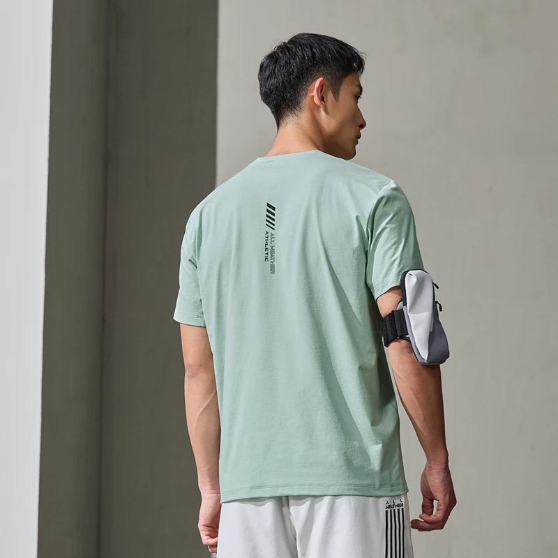 Xtep Knitting For Men 2024 Summer Soft Sweat-Absorbing Sweatshirt Trendy Retro Fashion Versatile Tops 876229010029 4