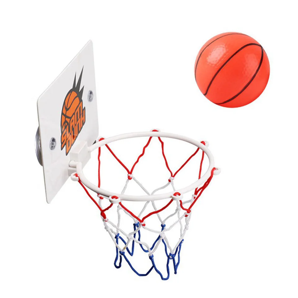 Mini Basketball Hoop Set with Inflatable Ball