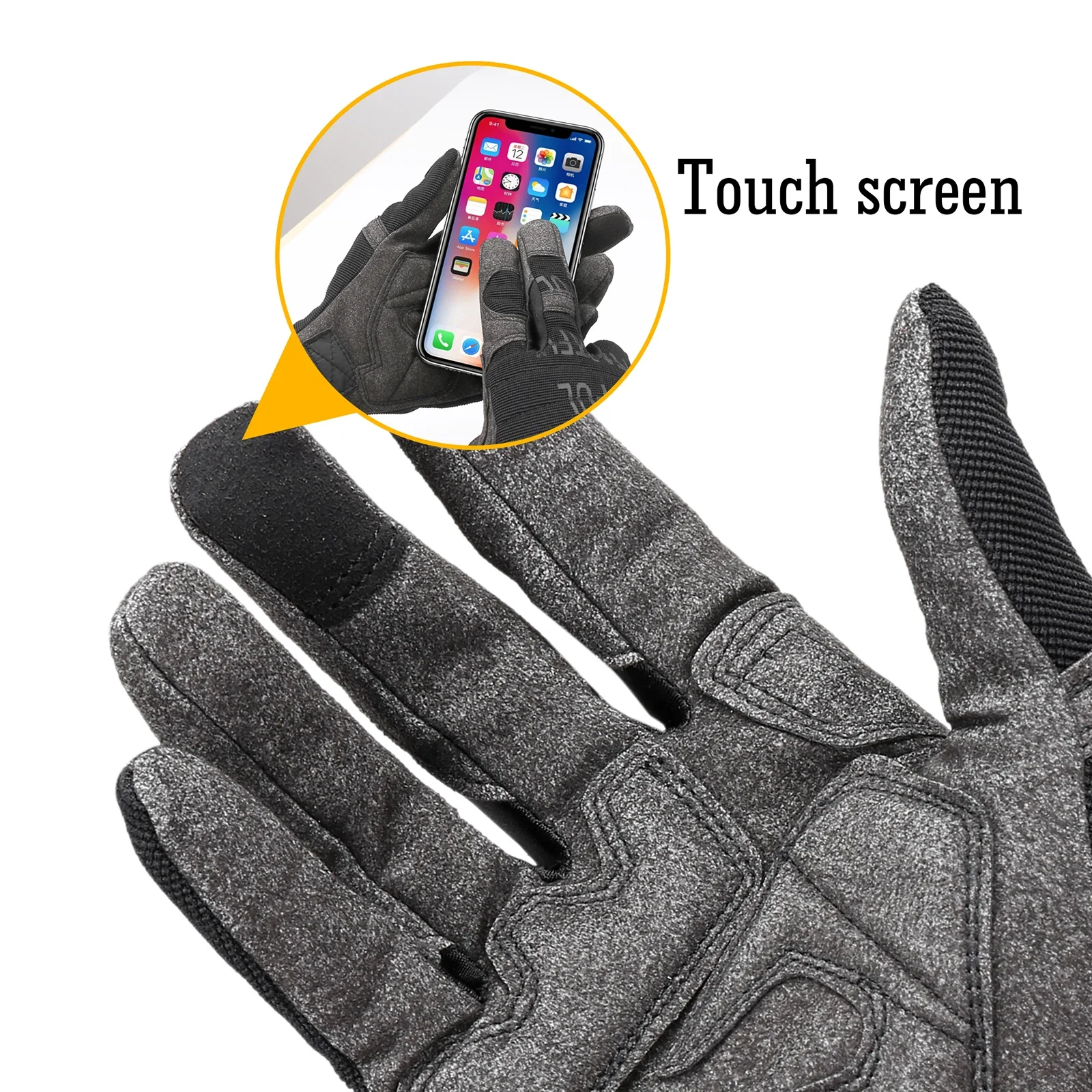 Men Tactical Gloves Touch Screen Shockproof Camo Combat Hunting Airsoft Hiking Bike Cycling Shooting Bicycle Driving Anti-skid 5