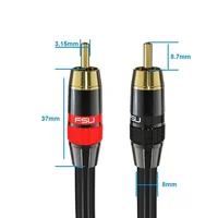 Coaxial Digital Audio RAC Cable SPDIF RCA to RCA Cable Audio Video Male for DVD Projector TV Speaker Amplifier 0.5M 1M 2M 3M 5M 4