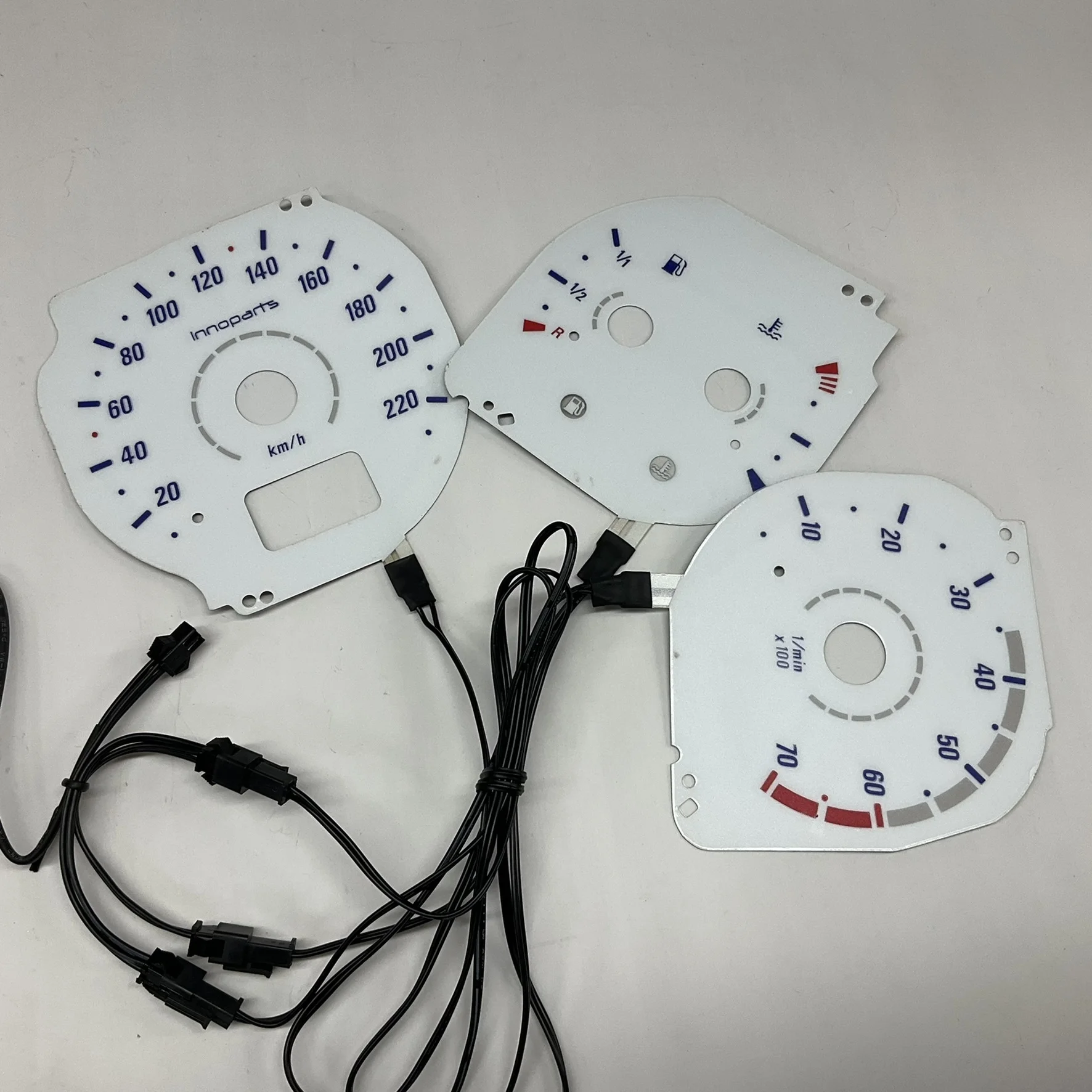 DASH Stock Clearance EL Gauge for Renault Megane Scenic 1996 1998 220 KM 7000 RPM Reverse Glow
