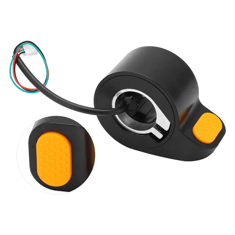 Elektroroller-Drosselklappe aus Kunststoff, Ersatzteil für Elektroroller, schwarze Daumendrosselklappe, Fingerdrosselklappe für Ninebot MAX G30 – Detail 8