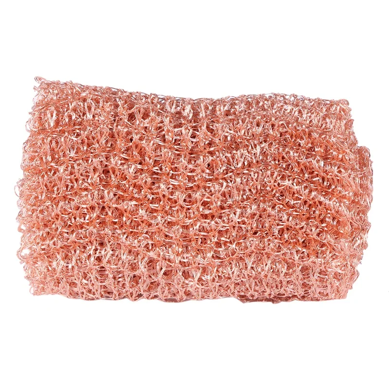 A01F-Beer Brewing 4 Wires Pure Copper Mesh Woven Filters Sanitary Food Grade For Distillation Moonshine Home Brew Beer 1.5M