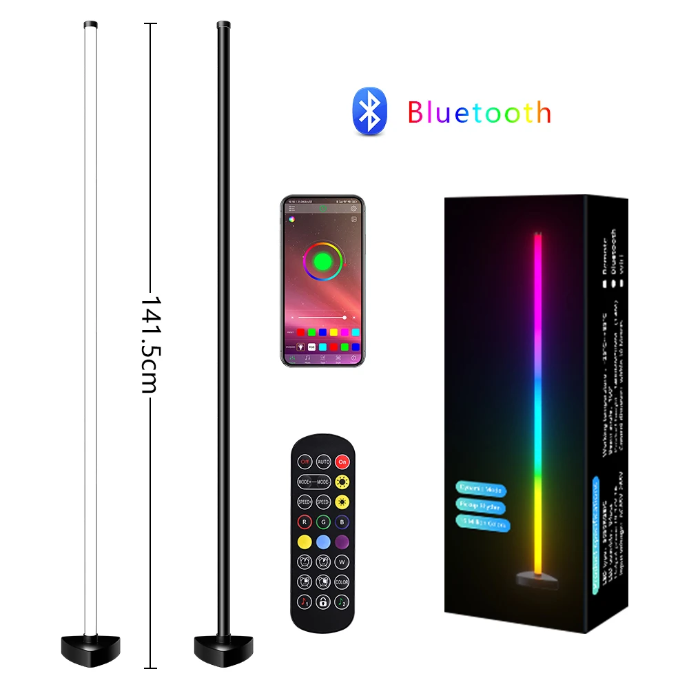 Bluetooth floor lamp