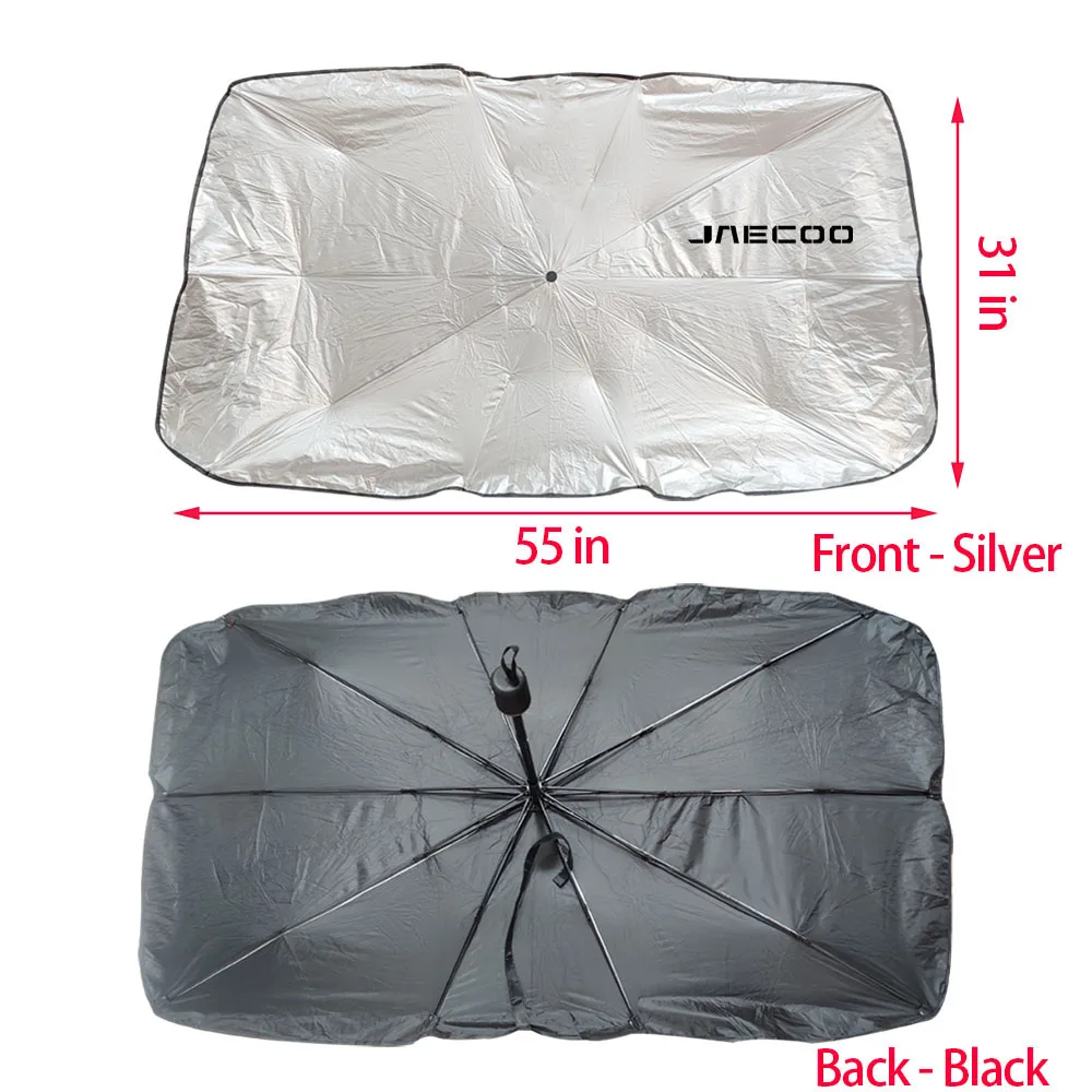 Car Windshield Sunshade For Chery Jaecoo J7 J8 Car Front Shading Sun Protection Heat Insulation Cloth Accessories
