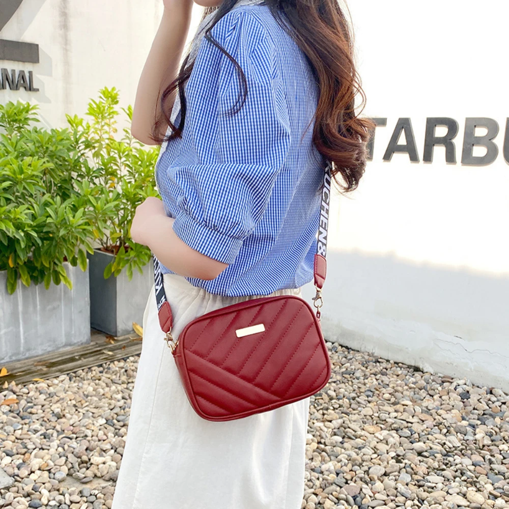 PU Shoulder Bags for Women Crossbody Messenger Bag Ladies Handbag