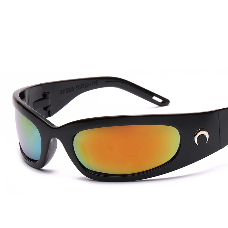 2023 New Moon Rectangular Sunglasses for Women Man Vintage Outdoor Cycling Sports Hip Hop Punk Sun Glasses UV400 Trend_voghion.com
