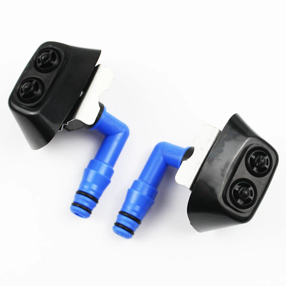 1PCS front left or right bumper headlamp headlight washer sprayer nozzle jet & clip for Saab 9-3 93 2003-2012 12803972 128039723 car headlight washer nozzle cover