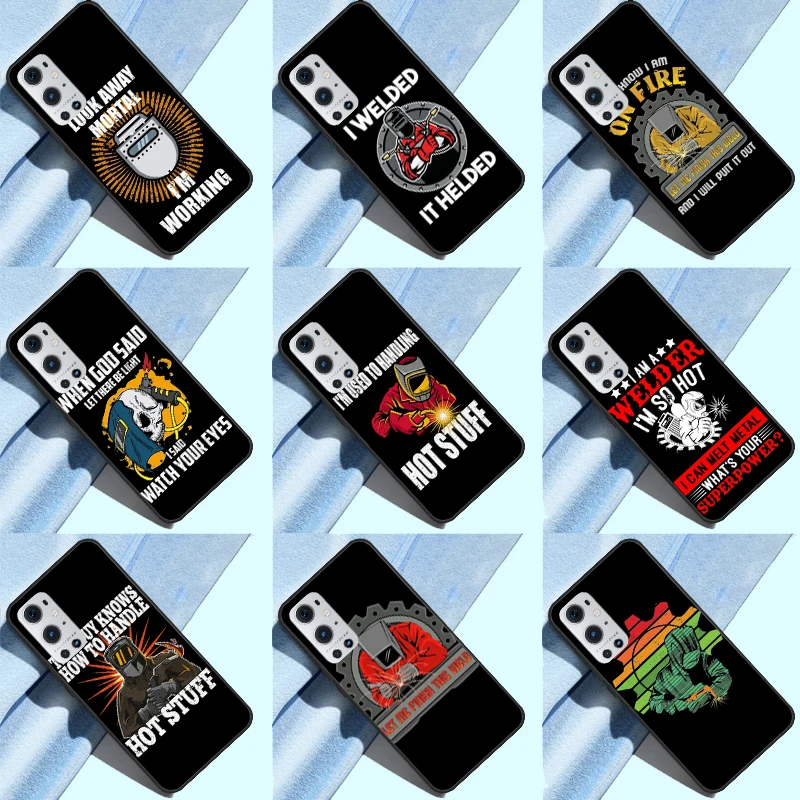Saldatore Saldatura Hot Metal Worker Custodia In Silicone Per Oneplus 10R 9 R 9Rt One Plus 10 9 Pro 9Rt Nord 2 T Ace Soft Cover Coque