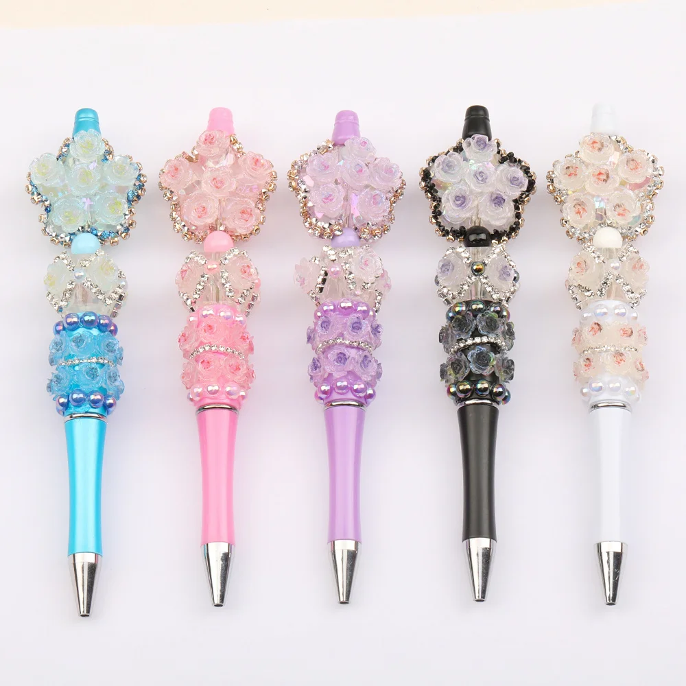 Cordial Design 5Pcs 32*140MM Cute Pens/Jewelry Findings & Components/DIY Beaded Pen Accessories/Beadable Pen Findings #16417 - cordial