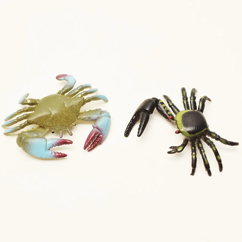 Serie Creativa di Mini Animali, Modellini Classici, Simulazioni di Tartarughe e Rane, Giocattoli per Bambini, 8 Pezzi - immagine 3