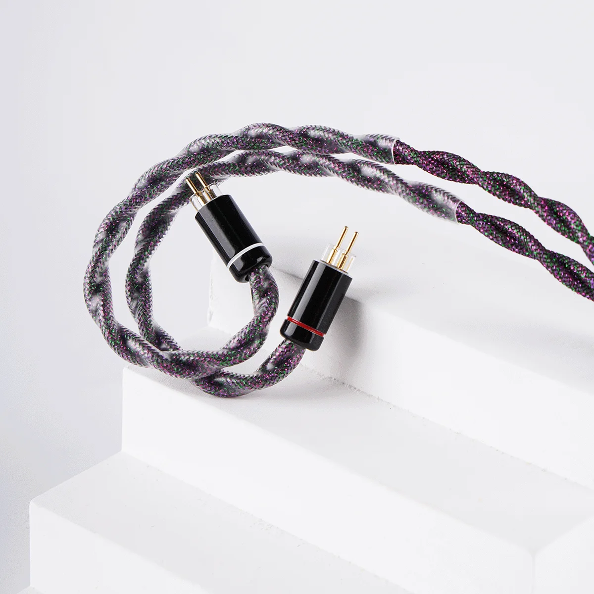 Nicehck-きらびやかなガラスのイヤホン,純粋なシルバー,hifi iem