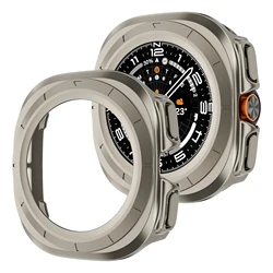 Enhanced Protective Bumper Frame for Galaxy watch ultra (Titanium)