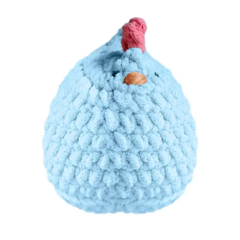 

Chicken Doll Animal Plush Doll Handmade Knitted Doll Cute And Creative Crochet Doll Plush Doll For Adults Kids And Chicken