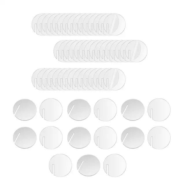 Etichette Per Bevande In Acrilico - 20 Pezzi Da 5 Cm | Marcatori Per Bicchieri Per Feste | Ideali Per Matrimoni E Compleanni - Foto 9