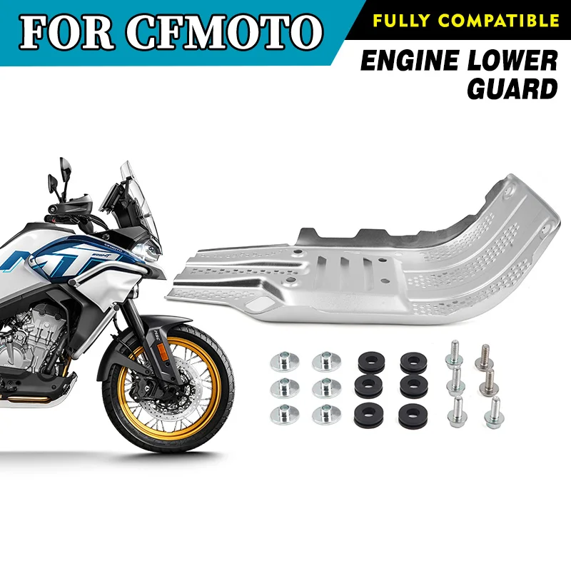 Protection Pare-chocs Moteur Moto CFMOTO 800MT / 650 / 400GT / 250 NK – Barre Crash Aluminium CNC Noir
