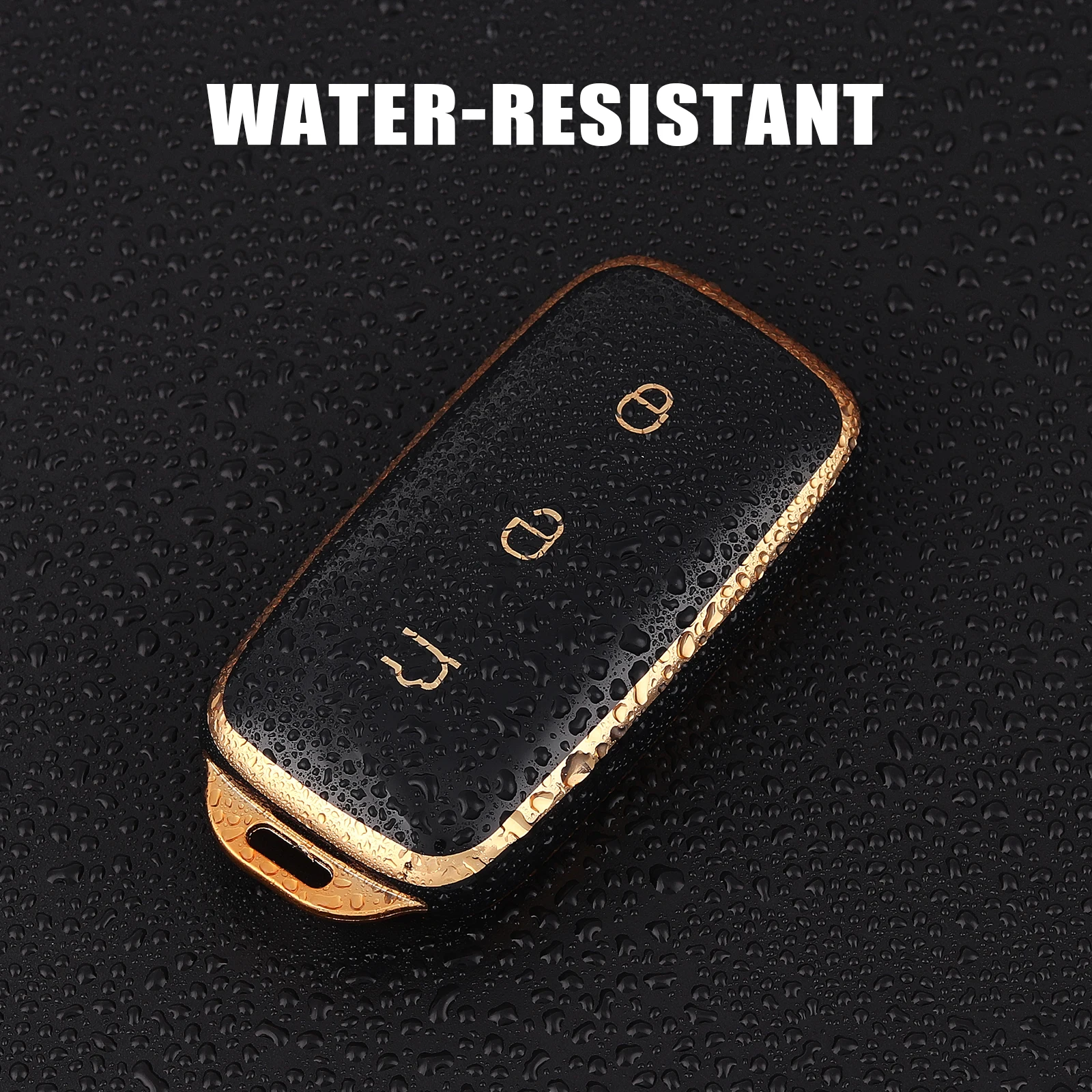 Premium Key Case Cover with Buckle - Luxurious Gift