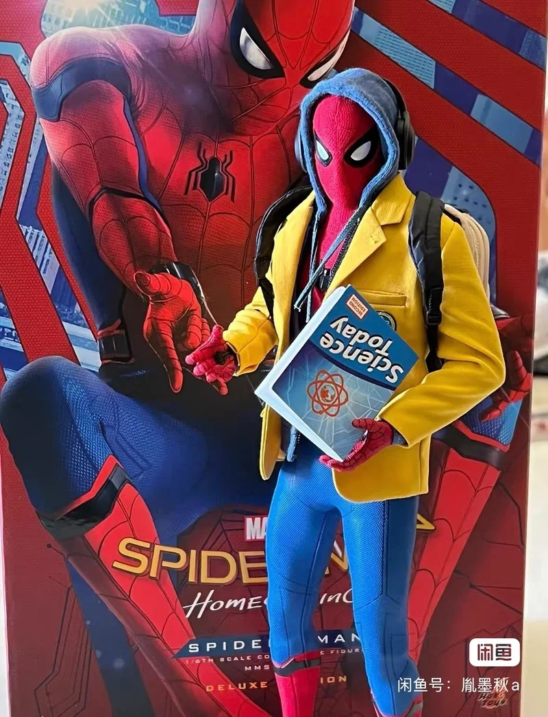 1/6 Ht Hottoys Mms425 Mms426 Spiderman Figura de ação de volta às