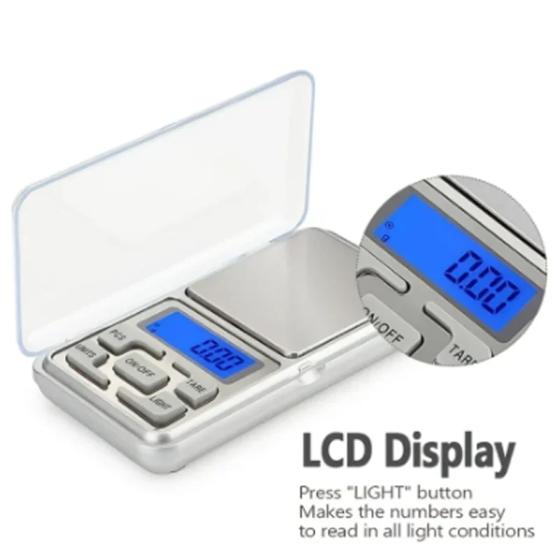 Description Picture 2 of itemMini Digital Pocket Scales Jewelry Scales Weight Diamond Balance Kitchen Weighing High Precision Electronic Digital Pocket Scale