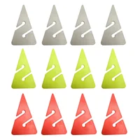 6PC Scuba Dive Cave Wreck Dive Line Arrow Markers ABS Triangle Shape guide rope indicator For Techical Cave Diving Diver 1