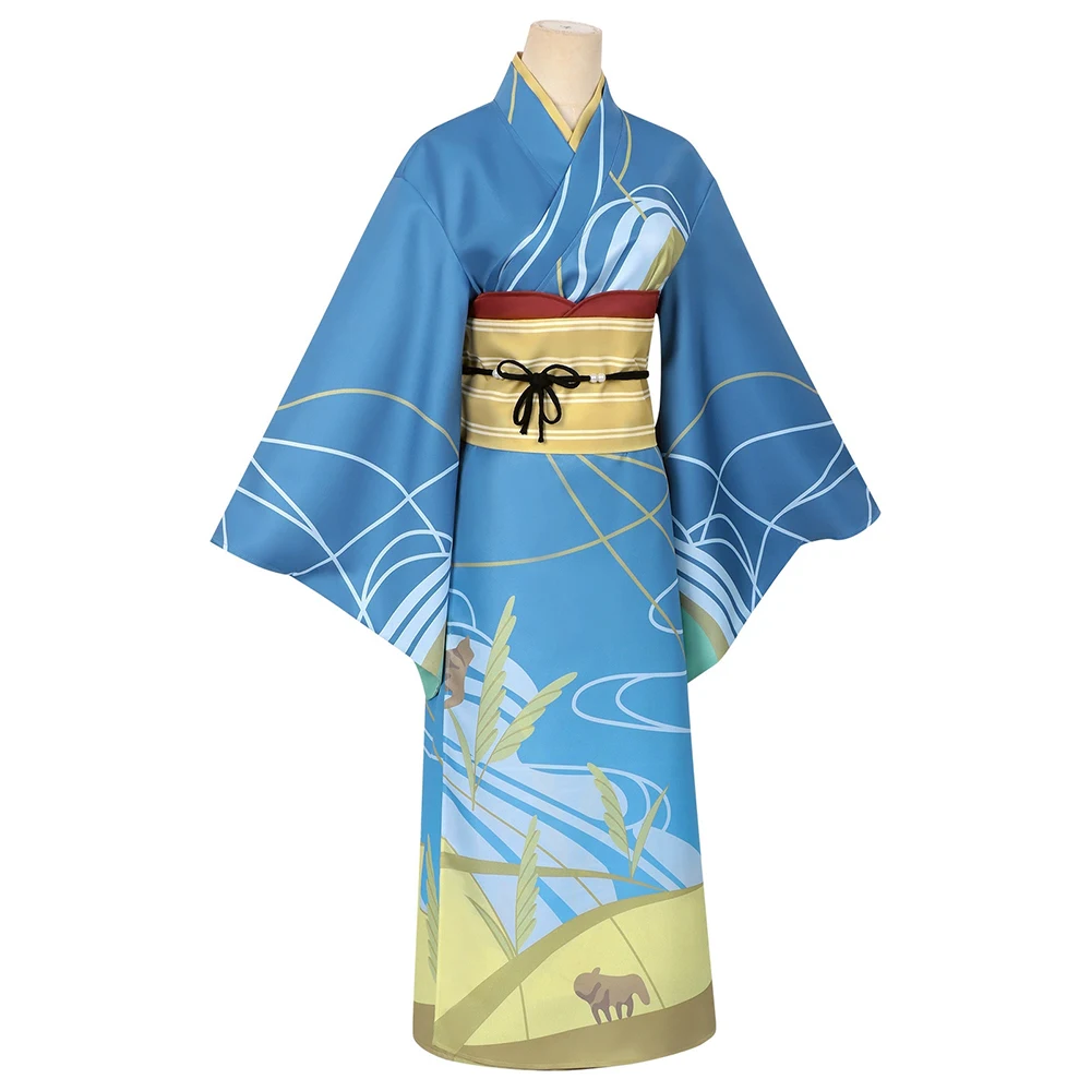 Generic Traditional Kimono Costume for Cosplay Events