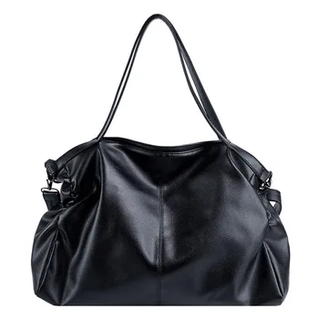 Grandi borse tote nere da donna Borsa shopper grande Hobo Borsa spaziosa Borsa a tracolla in morbida pelle di qualità Borsa a tracolla da viaggio da donna
